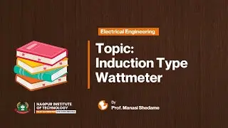 Topic Induction Type Wattmeter Prof  Manasi Shedame