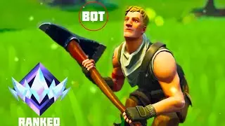 Rage baiting Ranked Lobbies in Fortnite By Acting Like an Default