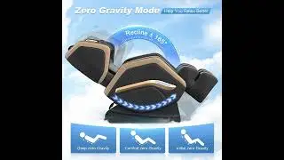 2025 Full Body Zero Gravity Massage Chair | Advanced Therapy for Back Fatigue