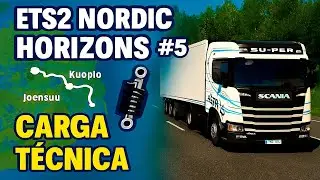 Porte de amortiguadores Joensuu &rarr; Kuopio ETS2 Nortic Horizons