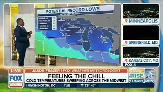 Cold Temperatures Sweeping Across Central, Eastern US With Record Lows Possible