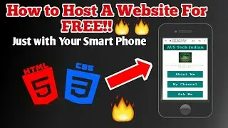 How To Do FREE Web Hosting in Android|Step by Step|Phir Paisa Hi Paisa|#avstechindian