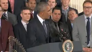 2016 World Series Champions Chicago Cubs visit the White House