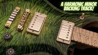 A Harmonic Minor Rock Ballad Guitar Jam/Backing Track