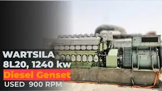 || USED W&auml;rtsil&auml; 8L20 Diesel Generator Sets - For Sale ||