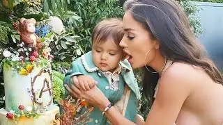actor #Amyjackson# baby boy first birthday celebration full exclusive video !!!