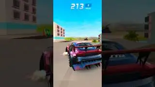 Top 3  SuperCars Ramp3 Challenge // Who Will Win?🤔 // Extreme Car Driving Simulator #shorts Ep21