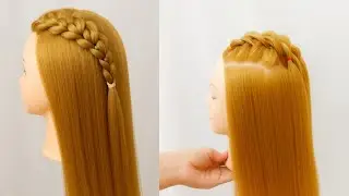 🥰Cute Multi-Colour 💝Pony Hairstyle for Kids Easy & Adorable Rainbow Look#hairmastery #easyhairstyle💫