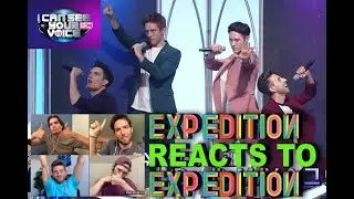 EXP EDITION reacts to I CAN SEE YOUR VOICE performance // Super Junior &rdquo;U&rdquo; cover included!!