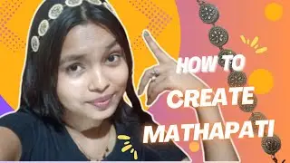 create mathapati @DIYCraftyshivani #youtubeshorts #diybyshivani #subscribers  #makingearrings