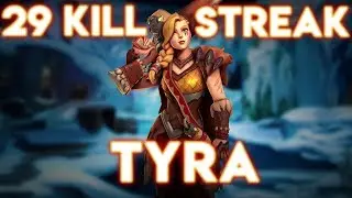 Paladins - 29 Kill Streak W/ Tyra