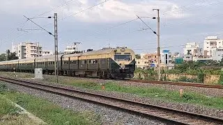 Cheap Ticket Train Memo & Chennai Metro Express | Terrific Train Honking | Indian Railways 2025