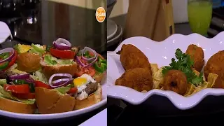 برجر لحم - تشيكن الاكييف - سلطة جبنة موتزاريلا  | الشيف حلقة كاملة