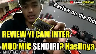 REVIEW YI CAM MOD MIC EKSTERNAL | MOTOVLOG INDONESIA