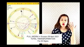 Full Moon In Scorpio 26 April 2021 I TOTAL TRANSFORMATION I For All Signs