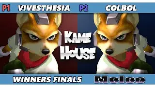 Kame House 115 WINNERS FINALS - vivesthesia (Fox) Vs. Colbol (Fox) Smash Melee - SSBM