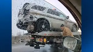 Woman recalls moments state trooper hit by vehicle in Butler County amid winter weather