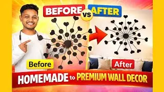 Waste Cardboard Se Premium Wall Decor 😍 | Best Out of Waste DIY Home Decoration | Step By Step