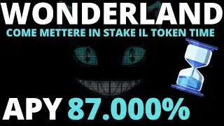 Wonderland come mettere in Stake il token TIME TUTORIAL COMPLETO