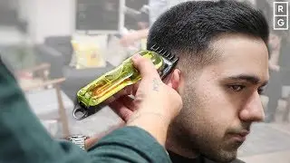 Smart Classic Hairstyle For Men | Clean Comb Over Haircut