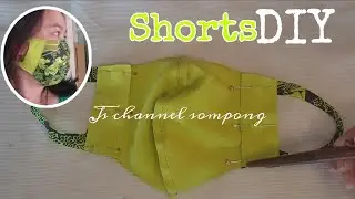 Face Mask Sewing Tutorial-Make Fabric Face Mask At Home - DIY Cloth Face Mask- No Elastic