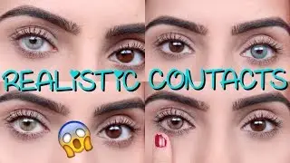 Coloured Contacts For DARK EYES | Solotica