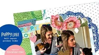 Puppy Love 9x12 Layout