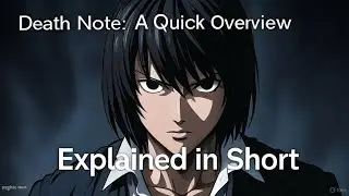 Death Note: पूरी कहानी शॉर्ट में! 🔥 | Anime Summary in Hindi 