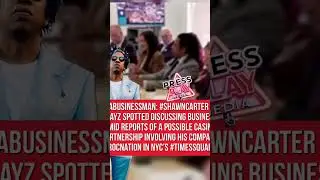 #ShawnCarter aka #JayZ spotted discussing business amid reports of a possible casino partnership