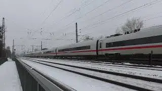 412 218 & 412 235 als ICE 954/955 und 411 059 als ICE 1577