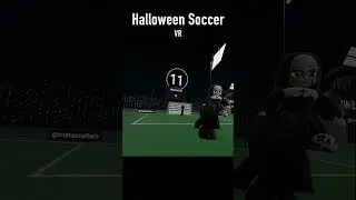 Play Halloween Soccer in Meta Horizon Worlds.  #soccer #football #vr #horizonworlds #Quest3 #Quest2