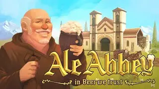 Ale Abbey - Starting My Own MEDIEVAL Brewery - Strategy Management Gameplay #sponsored