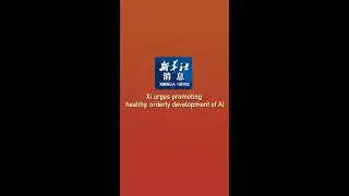 Xinhua News | Xi urges promoting healthy, orderly development of AI