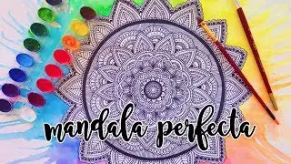 Tutorial para hacer una Mandala Perfecta! ♡ Dani Hoyos