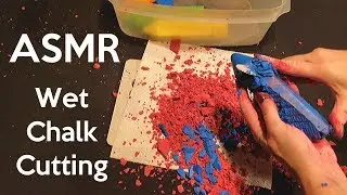 Wet Chalk Cutting | Chalk Shaving | Satisfying ~ ASMR ~