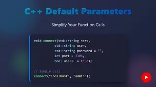 C++ Default Parameters: Simplify Function Calls for Beginners 🚀