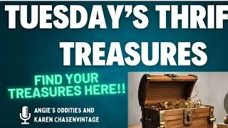 Tuesdays Thrifty Treasures