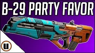 Crucible Killer - B-29 Party Favor Legendary Pulse Rifle Review  - Destiny Rise Of Iron