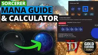 Sorcerer Mana Regeneration Calculator & Mana Management Guide in Diablo IV Season 5