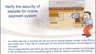 Make Payments on Trusted Websites. #shorts