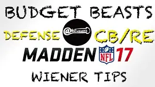 BUDGET BEASTS MADDEN MUT 17 DEFENSE !