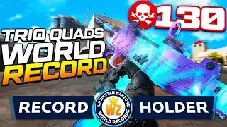*TRIO QUADS WORLD RECORD* on Urzikstan with Rated & Almxnd! | Call of Duty: Warzone