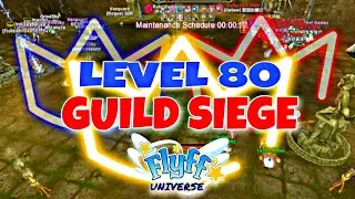 LEVEL 80 GUILD SIEGE | FLYFF UNIVERSE (LAWOLF SERVER)