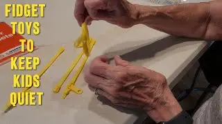 Fidget Toys To Keep Kids Quiet: Yellow Zipper Bracelets!