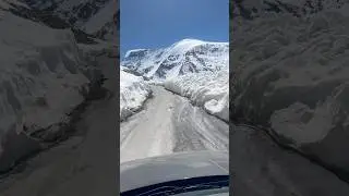 Beautiful snow covered mountains || #travel #nature #mountains #explore #clouds #snow