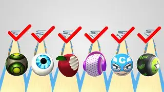 🔥Going Balls VS Rolling Ball Games , Rollance , Action Balls Part 193 IOS Walkthrough