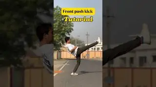 Unbeatable front kick tutorial🔥