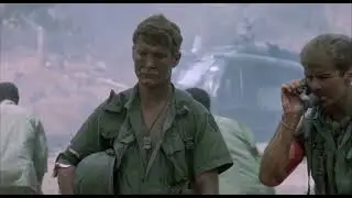 Platoon (1986), mass grave scene, Barber's Adagio for Strings is abruptly cut
