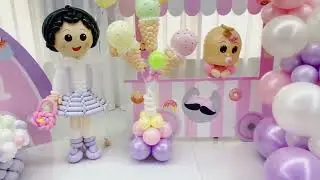 Fresh Spring Balloon Arch Decor 🎈🌼 | Pastel Party Inspiration
