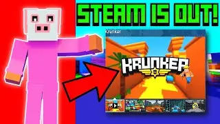 KRUNKER IS ON STEAM! NEW RELEASED 2021 (Free To Play FPS)
